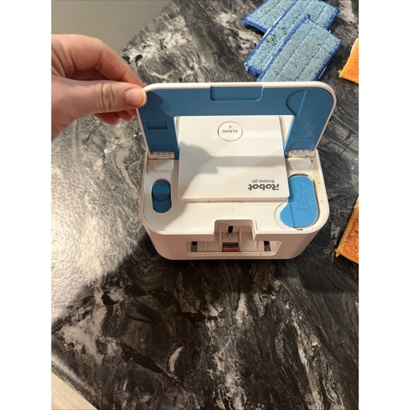 iRobot Braava Jet 240 Robot Mop, Battery, Charger, & Mop Pads - Parts Or Repair - Picture 2 of 7